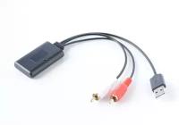 Bluetooth RCA USB AUX адаптер для автомобиля и домашних стерео систем