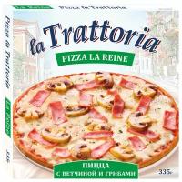 La Trattoria Замороженная пицца Ветчина и грибы 335 г 1 шт