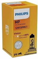 Лампа галогенная Philips Vision H7 (PX26d) 12V 55W, 12972PRC1, 1 шт
