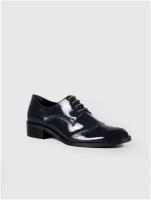 Женская обувь, G. Benatti, туфли, лакированная кожа, цвет антрацит, шнурки, размер 39