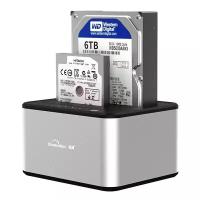 Док-станция Blueendless HD07A для HDD/SSD (2,5 "/ 3,5" SATA, USB 3.0) (Серебристый)