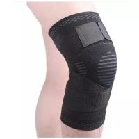 Наколенник для коленного сустава с ремнями защита колена при артрозе спортивный бандаж компрессионный суппорт колена
