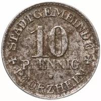 Германия (Пфорцхайм) нотгельд 10 пфеннигов 1918