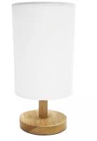 Прикроватная лампа, светильник, ночник, белый с текстурой.