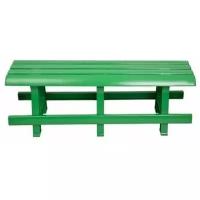 Скамейка Стандарт Пластик №3 (120-0040), зеленый