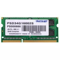 Оперативная память Patriot Memory PSD34G16002S