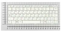 Клавиатура для ноутбука Asus Eee PC 700 701 900 901 4g белая