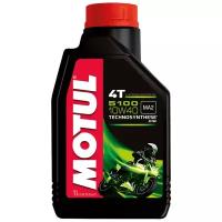 Полусинтетическое моторное масло Motul 5100 4T 10W40, 1 л