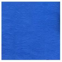 Салфетки бумажные однотонные, выбит рисунок, набор 20 шт, цвет голубой, 33*33 см 2848755