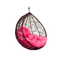 Подушка для двухместного подвесного кресла, розовая