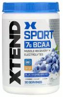 Xtend, Sport, 7 г аминокислот с разветвленной цепью (BCAA), со вкусом голубой малины, 345 г (12,2 унции)
