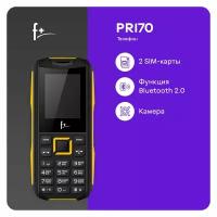 Мобильный телефон F+ PR170 Black/Yellow