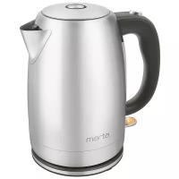 MARTA MT-4558 серый жемчуг чайник металлический