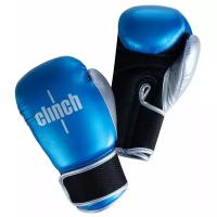 Clinch Перчатки боксерские Clinch Kids сине-серебристые 4 унции