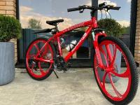 Велосипед женский горный Richiesto 26" литые диски/рама 19", в красном цвете/подростковый/взрослый/женский/мужской