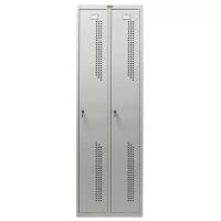 Шкаф для одежды практик LS 21-60 серый полуматовый (RAL 7038)