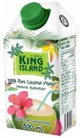 Вода кокосовая King island 100% натуральная без сахара