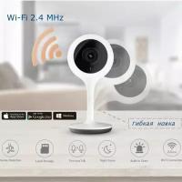 Камера видеонаблюдения WiFi для дома Full HD 1080P Laxihub M3 видеоняня