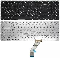 Клавиатура для ноутбука Acer Aspire V5-531, V5-551, V5-571 Series. Г-образный Enter. Черная, без рамки. PN: NSK-R3BBC 0R.