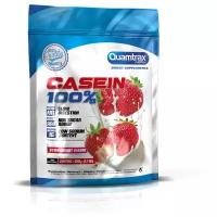 Протеин Quamtrax Nutrition Casein 100%, 500 г / клубника