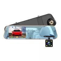 Зеркало видеорегистратор с камерой заднего вида 4.3" FullHD X56