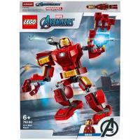 Конструктор LEGO Marvel Super Heroes 76140 Avengers Железный Человек: трасформер
