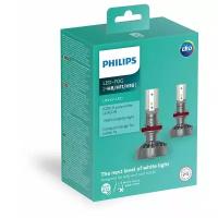 Лампа автомобильная светодиодная Philips Ultinon LED 11366ULWX2 H8/H11/H16 12V 2 шт