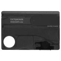 Швейцарская карточка Victorinox SwissCard Lite, черная, шт