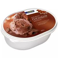 Мороженое ЛЕНТА пломбир шоколадный с шоколадной крошкой 400 г