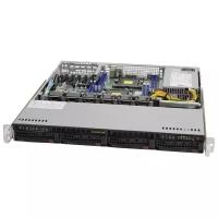 Сервер Supermicro SuperServer 6019P-MTR без процессора/без ОЗУ/без накопителей/количество отсеков 3.5" hot swap: 4/LAN 1 Гбит/c