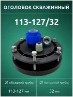 Оголовок герметичный скважинный ОГС 113-127/32 мм