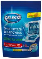 Celesta Очиститель для посудомоечных машин Ultra Crystal 10 шт.