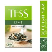 Чай зеленый Tess Lime ароматизированный
