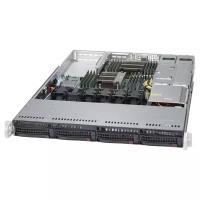 Сервер Supermicro SuperServer 6018R-WTR без процессора/без ОЗУ/без накопителей/количество отсеков 3.5" hot swap: 4/2 x 750 Вт