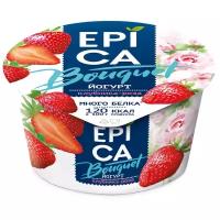 Йогурт EPICA bouquet клубника роза 4.8%, 130 г