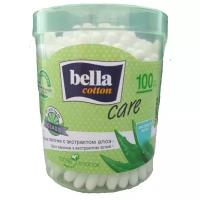 Ватные палочки Bella Cotton Care с экстрактом алоэ