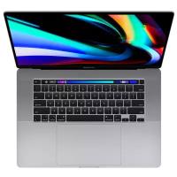 Ноутбук Apple MacBook Pro 16 with Retina display and Touch Bar Late 2019 (Intel Core i9 2300 MHz/16"/3072x1920/16GB/1024GB SSD/DVD нет/AMD Radeon Pro 5500M 4GB/Wi-Fi/Bluetooth/macOS)