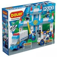 Детская развивающая игрушка конструктор Bauer "Полиция" Набор Полицейский участок 3+