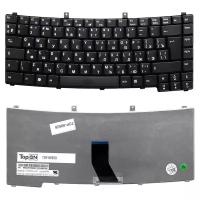 Клавиатура для ноутбука Acer TravelMate 3200, 4000, 4200, 8000, 8100 Ferrari 4000 Series. Г-образный Enter. Черная, без рамки. NSK-AEK0R