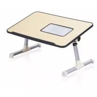 Складной столик подставка многофункциональный для ноутбука с воздушным охлаждением