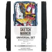 SketchMarker Набор маркеров Universal 12 шт