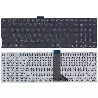 Клавиатура для ноутбука Asus VivoBook F551MA, черная без рамки, плоский Enter