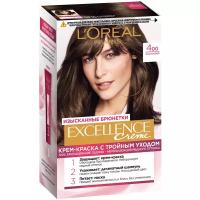 L'Oreal Paris Стойкая крем-краска для волос "Excellence", оттенок 4.00, Каштановый