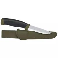 Нож Morakniv Companion MG, углеродистая сталь, хаки