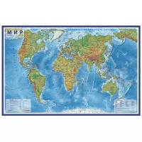 Globen Интерактивная карта Мир физический 1:29 (КН038)
