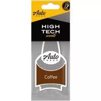 Auto Fresh Ароматизатор для автомобиля Dry High Tech Scents Coffee