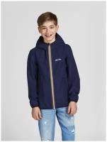 Jack & Jones, куртка для мальчика, Цвет: темно-синий, размер: 176