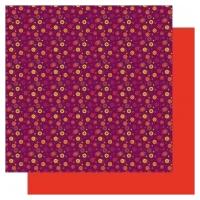 Бумага для оригами Rayher Цветение, фиолетовый, 15*15 см, 65 листов