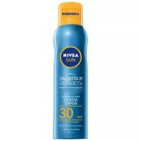 Освежающий солнцезащитный спрей для тела Nivea Sun "Защита и легкость" SPF 30, водостойкий 200 мл