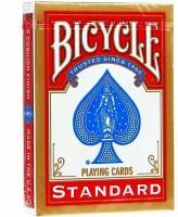 Игральные карты Bicycle Standard 54 карты, красные